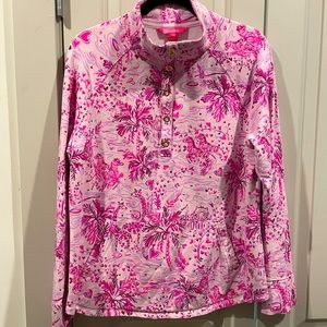 Lilly Pulitzer Valentine’s Day print pullover XL